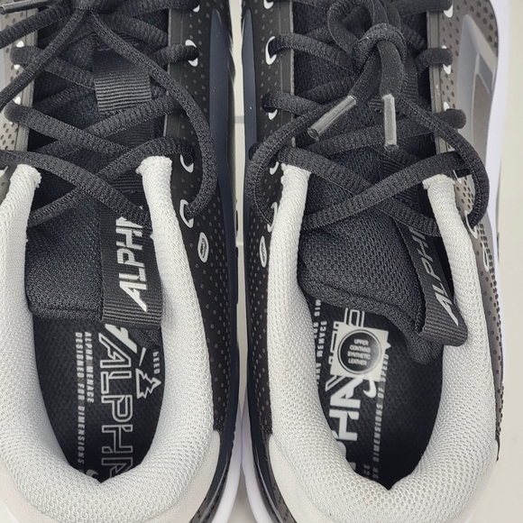 Nike Alpha Menace 4 Varsity Men’s Football Cleats Black FN0027-001 Size 11 New - Picture 9 of 9